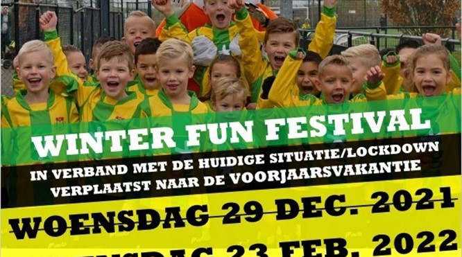 Voetbalschool Doelbewust organiseert Winter Fun Festival